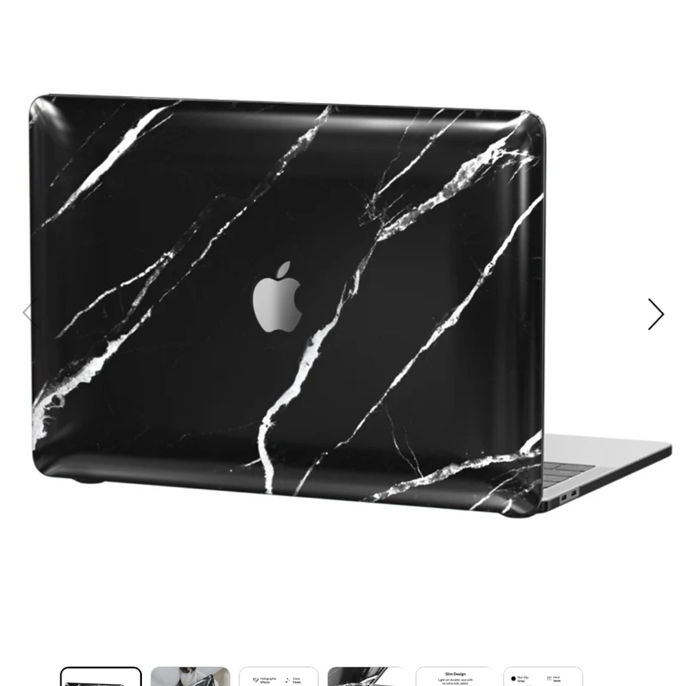 Black Marble MacBook Case 2.0